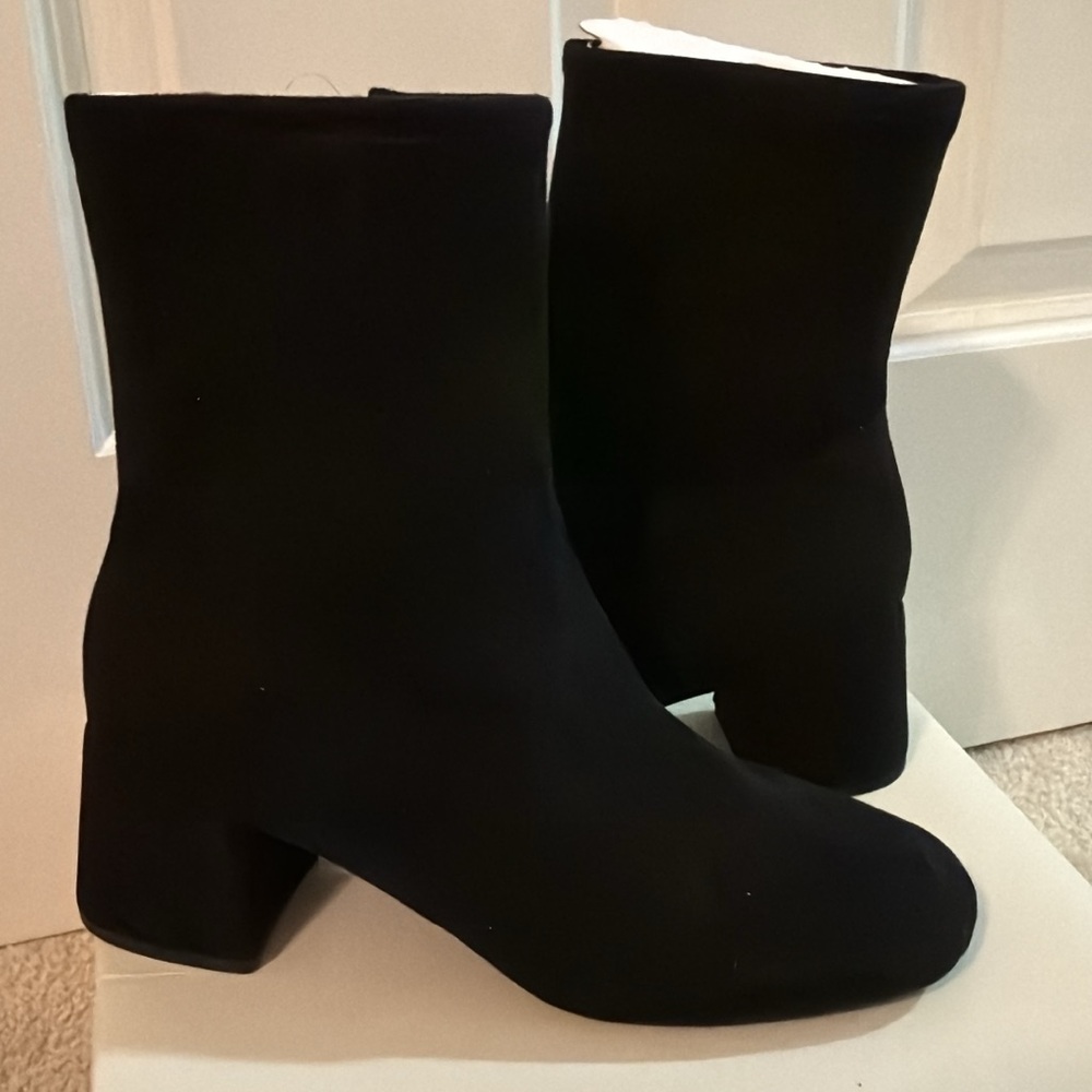 a new day Black Ankle Booties